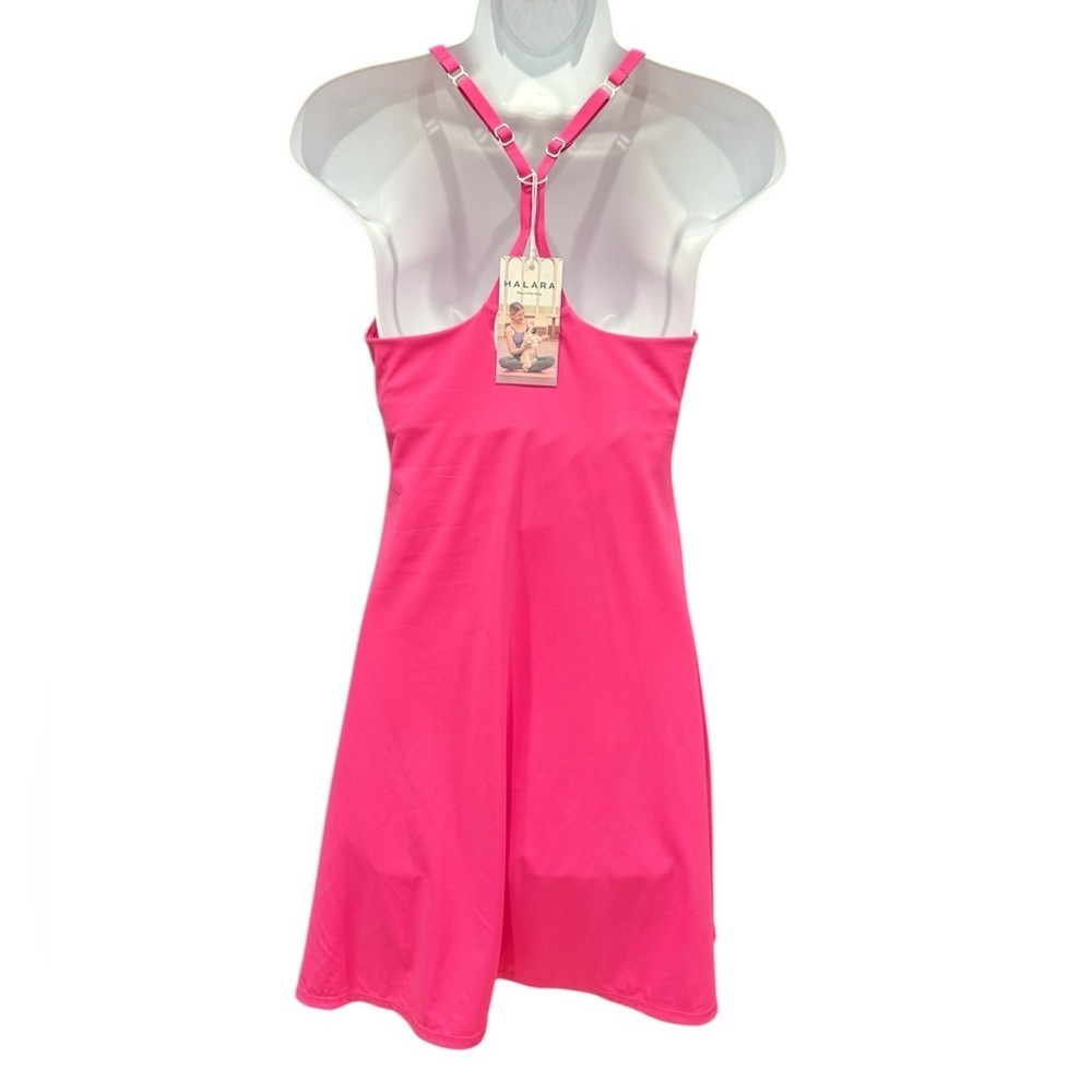 Halara Backless Cut Out Adjustable Strap 2-in-1 Pocket Cool Touch Size S - Picture 2 of 7